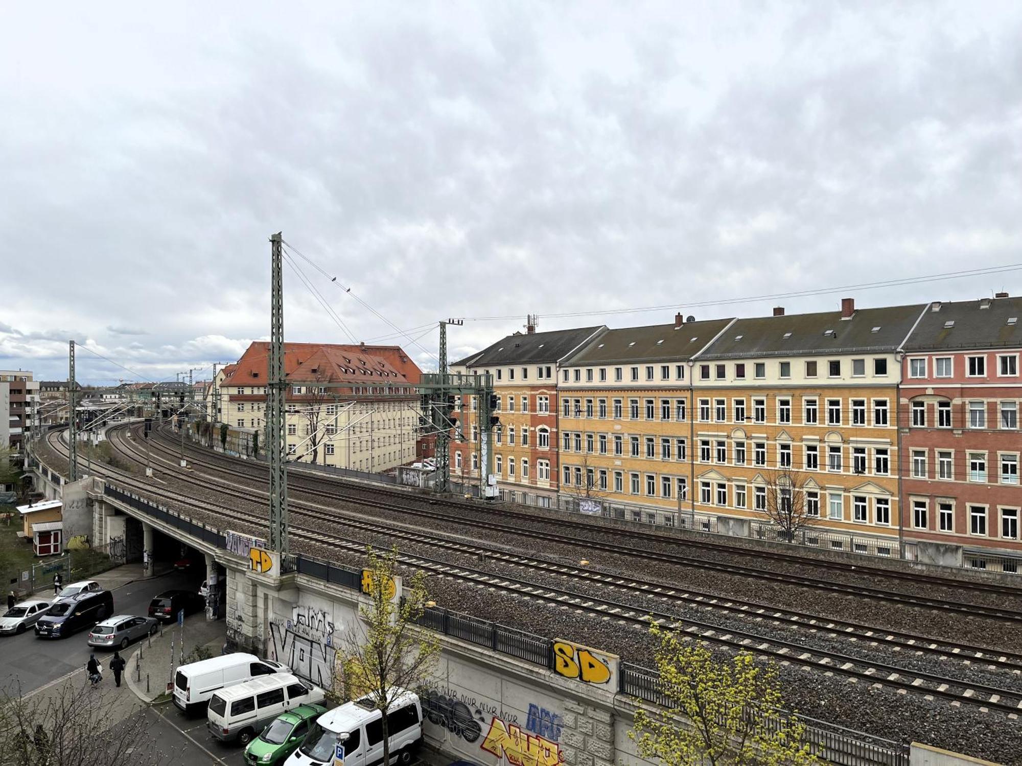 Wohnperle Neustadt - Zentral, Kostenloser Parkplatz, Lift, Klimaanlage Drezno Zewnętrze zdjęcie